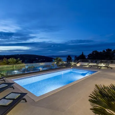 Captains House On Solta Island With Private Pool, 3 Bedrooms, 4 Bathrooms, Amazing Sea Views Villa *